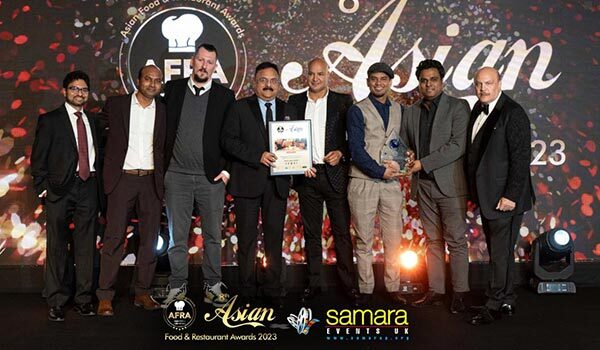 Spices and Spirits was announced as the Restaurant of the Year 2023 in the UK at the eighth Asian Food and Restaurant Awards International in December 2023